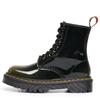 High-top 1460 mudança de cor verde botas de motocicleta clássico clássico retro estilo britânico botas curtas botas de couro masculinas e femininas tendência cabeça redonda