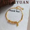 Moda Retro Nova Outono e Inverno Temperamento Exquisito Versátil Pulseira de Dinheiro Cinco Imperadores Gelo Triturado Joias de Luxo Leve de Alta Qualidade para Mulheres