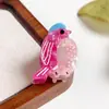 Lindo Clip para el Cabello de Acetato con Dibujo de Pájaro Mini Accesorio para el Cabello Infantil Pasador Versátil para Niñas