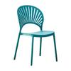 Cadeira de Jantar Escandinava Cadeira de Plástico Doméstica Banqueta Minimalista Moderna com Encosto Cadeira de Mesa para Escritório Externo Negociação Casual