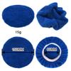 Funda de microfibra para pulir y encerar coches de 5-6 pulgadas, funda para encerar, limpieza de coches, belleza, funda para pulir, disco para pulir
