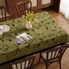 Mantel Estilo Medieval, a Prueba de Aceite, Impermeable, Resistente al Calor, No Requiere Lavado, Lujo Ligero, Sensación de Alta Gama, Mantel para Mesa de Comedor, Mantel para Mesa de Café Estilo Retro Francés