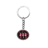 Chaveiro Pingente Bailarina PVC Cola Macia Dança DIY Fivela Decorativa Mochila Pendurar Decoração Amazon Presente Atacado