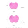 Almohadilla de silicona personalizada para fregar con forma de manzana, almohadilla de limpieza para brochas de maquillaje, almohadilla de limpieza con ventosa de silicona