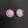 Ojos de Cristal Brillante 3D con Pupila Blanca de Resina Ojos Brillantes 3D con Pupila Asimétrica Ojos de Media Luna Accesorios para Juguetes de Animales de Peluche