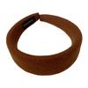 Nuevo estilo francés, elegante y elegante, accesorios para el cabello que combinan con todo, banda ancha de tela de felpa colorida, pinza para el cabello, banda para el cabello para mujeres