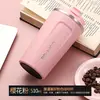 Nueva taza de café de doble vacío de acero inoxidable taza térmica portátil de oficina regalo publicitario Taza venta al por mayor