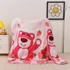 Colcha de Verão para Jardim de Infância Conjunto de Três Peças Lavada de Verão Desenho Animado Infantil Colcha de Verão Colcha de Verão Colcha de Sesta para Bebê de Verão Colcha com Ar Condicionado Colcha Fresca de Verão