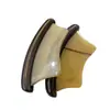 Tabla Gua Sha con Forma de Cuerno de Sándalo Morado para Belleza Facial, Uso en Casa, Tabla de Madera Maciza para Lifting Facial y Raspado Corporal para Hombros, Cuello y Espalda