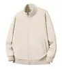 Algodón de isla de forro polar austriaco de 480g, resistente y fácil de cuidar, adelgazante, hombro normal, sudadera con cuello alto, estilo holgado y casual, unisex