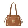 Bolsa feminina estilo literário retrô outono/inverno 2026, bolsa tote fresh, bolsa de ombro, bolsa transversal, bolsa de mão versátil para o dia a dia