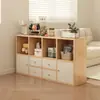 Armário estante estante de livros prateleira de chão divisória de sala de estar armário lateral de sofá armário de parede simples estante