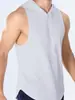 Camiseta con capucha personalizada para correr al aire libre de secado rápido para hombre, chaleco sin mangas con capucha transpirable