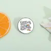 Broche de Personalidad Creativa Europea y Americana Forma de Estrella Dorada de Cinco Puntas Transfronterizo Dibujos Animados Simple Peculiar Accesorios Metálicos Insignias Venta al por Mayor