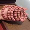 Pulseira de Círculo Único Estilo Vintage em Madeira de Cipreste Vermelho Premium, Estilo Madeira Natural, Acessório Colecionável, Joia DIY