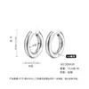 Aros de Oreja de Moda Transfronterizos al por Mayor en Stock para Mujer, Acero de Titanio, Lujo Ligero, Sensación de Alta Gama, Estilo Europeo y Americano, Estilo Ins, No se Desvanecen