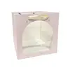 Dia das Mães Dia da Mulher Bolsa de Exibição Portátil Caixa de Arranjo de Flores Jardim de Primavera Fresca Presente de Feriado Aconchegante Atacado