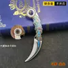 Periférico de jogo Firewire com rolamento embutido, faca Shura rotativa, faca garra de águia, modelo de arma de metal, brinquedo sem lâmina