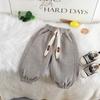 Pantalones Gruesos Forrados de Polar para Niños Otoño e Invierno, Pantalones Deportivos Casuales Elegantes para Bebés y Niños Pequeños, Venta al por Mayor Dropshipping