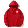 Sudadera con capucha para hombre nueva, pesada y moderna, versátil, de algodón para estudiante, chaqueta con capucha, talla grande, para pareja, casual, top de otoño