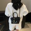 Bolso bandolera elegante y versátil de estilo coreano para mujer, bolso bandolera informal de moda 2025.