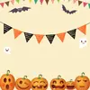 20.24 millones Colgante Decoración Fiesta de Halloween Flor Artesanía de Papel Calavera Fantasma Costura Bandera de Papel Suministros para Fiesta
