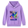 Suéter con capucha de algodón para niños y niñas, chaqueta informal de manga larga para primavera y otoño de 2023