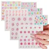 Pegatinas Creativas de Dibujos Animados Transfronterizos Lindas 5D Estéreo Gelatina Pegamento Suave Pegatinas de Relieve Pegatinas para Cuaderno de Graffiti DIY Autoadhesivas