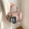 Bolso Almohada Boston Retro de Moda para Mujer 2026 Nuevo Versátil de Alta Gama Bolso de Hombro Cruzado de Moda