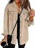 Chaqueta Camisa de Mezclilla Lavada Transfronteriza Otoño e Invierno 2024 Abrigo con Dobladillo Deshilachado Estilo Casual Cómodo Corte Holgado