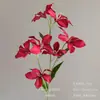 Casamento Estilo Chinês Estilo Vermelho Decoração de Guia de Estrada Arranjo de Flores Artificiais Flor de Teto Cerimônia de Noivado Arranjo de Banquete Arte com Flores Artificiais de Casamento