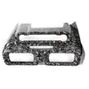 Adecuado para Ford 24 Mustang Panel de Salida de Aire de Control Central Modificado Decoración ABS Navegación Fibra de Carbono