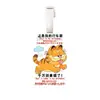 Etiqueta de bagagem de gato Garfield, pingente de mochila, corrente para pendurar, decoração, mercadoria de fã e acessórios
