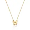 Collar de Burbujas con 26 Letras Transfronterizo Europeo y Americano Colgante de Mini Globo Cadena de Caja Cadena para Clavícula Collar Producto Nuevo Sencillo