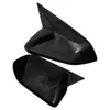 Adecuado para modelos Ford Mustang 15-20, Carcasa de espejo retrovisor modificada en forma de cuerno, Cubierta de espejo de reversa