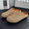 Mocasines de Verano para Hombre Estilo Old Money, para Exteriores y Oficina, Zuecos Cerrados Birkenstock de Suela Suave