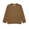 Sudadera de Waffle de Cuello Redondo de Cachemir Tencel de Alta Calidad de 320g para Hombre, Capa Base, Ropa Exterior, Manga Larga, Tallas Grandes
