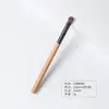 Set de 14 brochas de maquillaje con mango de madera con brocha para sombra de ojos de pelo animal, brocha para rubor, brocha para polvos, brocha para contorno y un juego completo de brochas de maquillaje