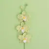 Flores Artificiales de Lana Hechas a Mano Terminadas Flores Artificiales Rosa Francesa Flores Inmortales Decoración del Hogar Ramo de Boda Arreglo Floral
