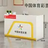 Prateleiras de Balcão Personalizadas para Loterias Esportivas, Mesas de Venda de Produtos, Balcões de Caixa Registradora, Vitrines de Vidro para Loterias