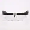 11537DC Gafas de lectura multi-multiples con luz LED para personas mayores, gafas de aumento HD multiusos.