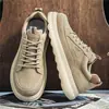 Tênis Casuais de Moda Estilo Old Money para Homens, Versão Coreana para Todas as Estações, Versátil, Confortável, Sapatos de Solado Grosso para o Dia a Dia, Sapatos de Dirigir, Sapatos da Moda