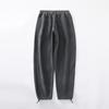 Pantalones de forro polar polar autocalentables por infrarrojo lejano de 360 g para hombre y mujer, amigables con la piel, ligeros, cálidos, bloquean la temperatura, pantalones largos casuales Joker