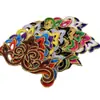 Acessórios de Vestuário cosplay Animação Vestido Traje Antigo Bordado Étnico Tecido Patch Decalque 2378# Flor Quente