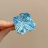 Vacaciones en la playa clip floral de plátano para el pelo pinza de garra floral de dopamina para recogidos en la parte posterior de la cabeza accesorio para el cabello adorno para el pelo