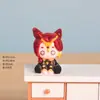 Novas Figuras de Brinquedo Resina Bidimensional Fofas Tendência Decorações Artesanais DIY Pequenos Enfeites Enfeites Criativos para Desktop