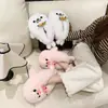 Lindas Pantuflas de Felpa con Suela Gruesa de Dibujos Animados para Mujer 2026 Invierno Más Terciopelo Slip-on Zapatos de Algodón para Hombre Perezoso Talón Cerrado Zapatos de Maternidad