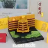 Regalos Culturales y Creativos de Venta Caliente Transfronterizos, Calendario Escultura de Papel Árbol de la Vida, Adornos Decorativos de Escritorio, Bloc de Notas Estéreo 3D