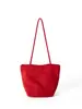 Bolso de mano casual de gamuza de nicho estilo coreano para mujer, adecuado para el transporte transfronterizo, bolso de mano/hombro versátil y de gran capacidad