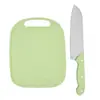 Cuchillo de cocina cuchillo para rebanar cuchillo de chef tijeras de cocina pelador traje de combinación multicolor cuchillo de cocina en stock al por mayor